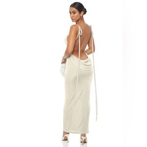 Women’s Spaghetti Strap Sexy Sleeveless Backless Dress
